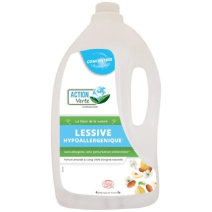 action verte lessive liquide concentrã©e ecocert amande 5 l - proven orapi