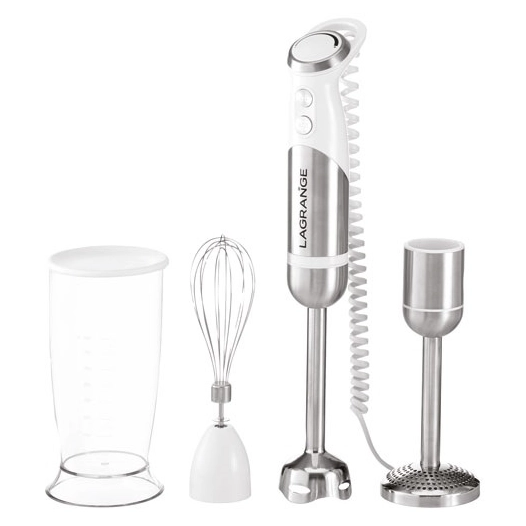 mixeur pro verre doseur fouet presse puree 1000w - lagrange