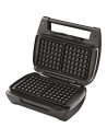 gaufrier 900w mini maxi gaufre et panini noir - lagrange