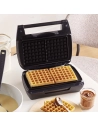 gaufrier 900w mini maxi gaufre croque m panini noir - lagrange