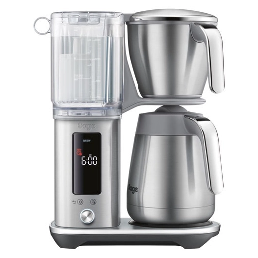 cafã‰tiere filtre 1,8l precision acier inoxydable bol inox - sage appliances france sas