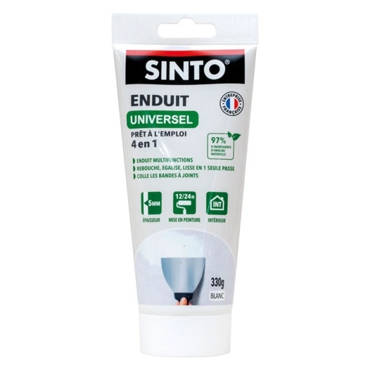 enduit universel pate tube 330g - brunel
