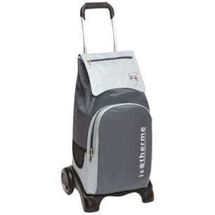 poussette mp400 gris clair / gris fonce isotherme - sidebag sn