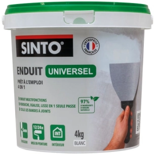 enduit universel pã¢te 4kg - brunel