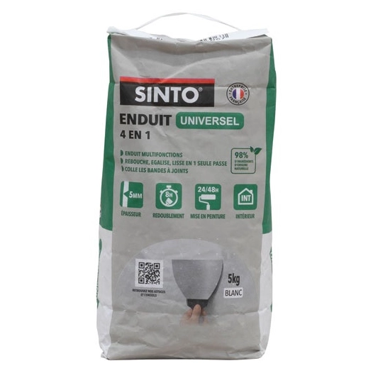 enduit universel poudre 5kg - brunel