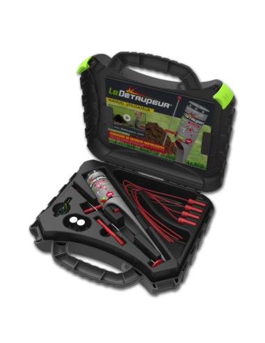 Anti taupes valise 1 appareil + 4 recharges - LE DETAUPEUR