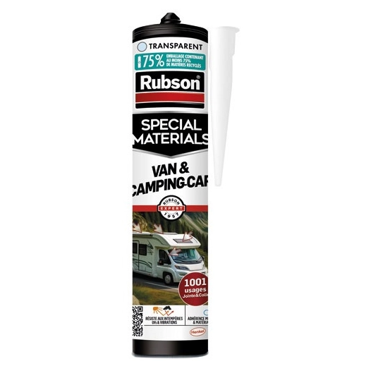 rubson mastic spã©cial van camping car transparent 280 ml - henkel gp