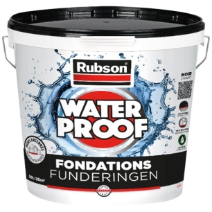 rubson revetement etancheite fondations noir seau 20 l - henkel gp