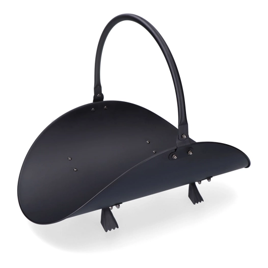 panier alimentaire en métal, noir, 48 x 35 x 38 cm