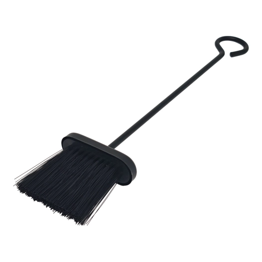 brosse de cheminée, noire, 10 x 4 x 46 cm
