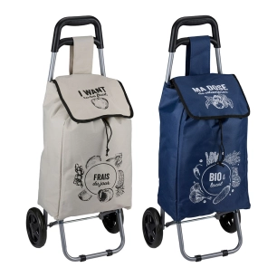 chariot 2 roues 25 l 91 x 34 x 26 cm, couleurs assorties
