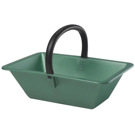 panier de ramassage vert métal 13l panier de ramassage vert métal 13l - eda