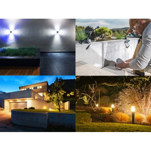 garden lights - jona - spot lumineux - 12v - 320lm - 3.4w - 3000k