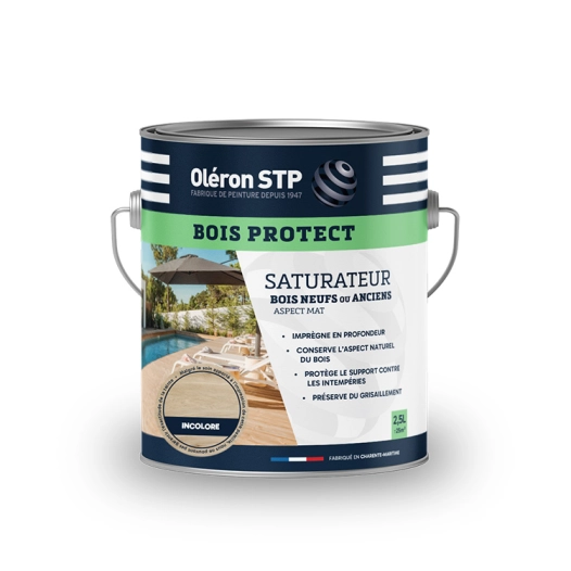 technima oléron saturateur bois protect incolore 2,5l - technima