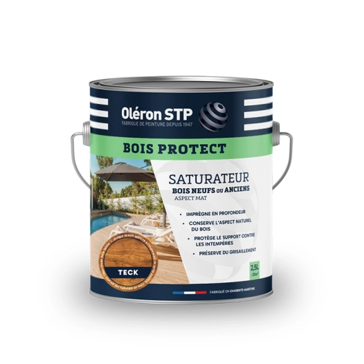 technima oléron saturateur bois protect teck 2,5l - technima