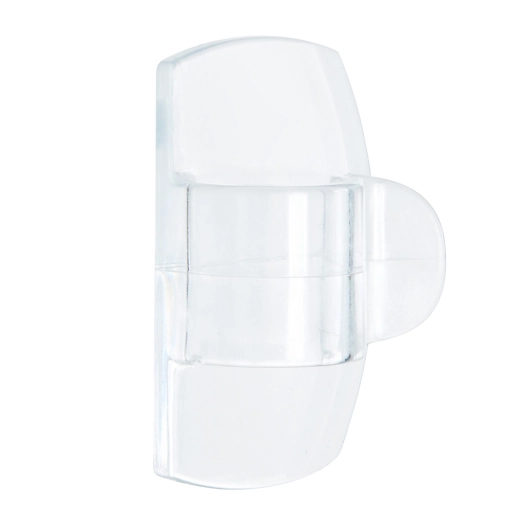 serre-câbles ronds, transparents, 19 x 32 x 13 mm, 4 pcs + 5 bandes, 17017clr