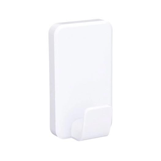 crochet à ustensiles, extra large, blanc, 1 pièce + 3 bandes, max 6,8 kg