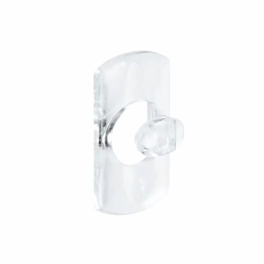 mini crochet décoratif, transparent, 20 pcs + 24 bandes