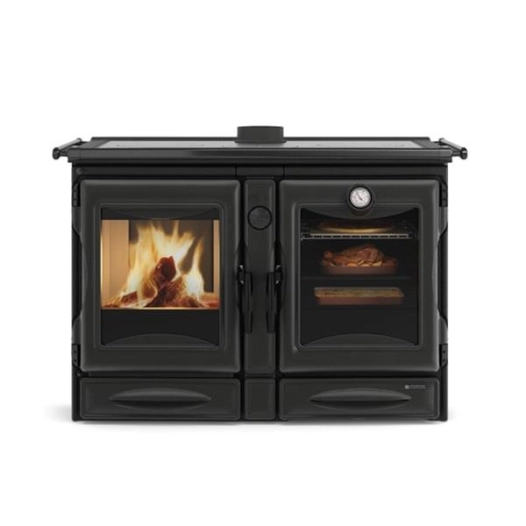 nordica cuisinière à bois alaska.16noire - nordica