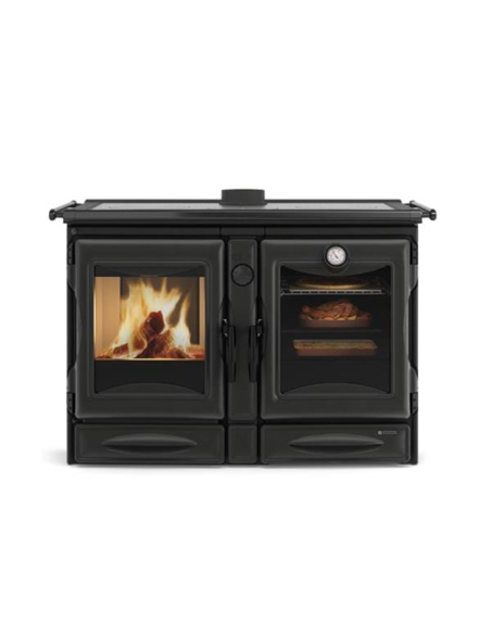 nordica cuisinière à bois alaska.16noire - nordica