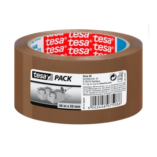 ruban d'emballage marron 46 microns 50 mm x 66 m