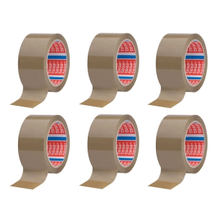 ruban d'emballage marron 50 mm x 66 m, 6 pièces