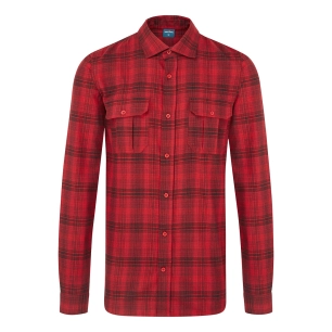 chemise à carreaux ka3 - taille l - rouge - portwest