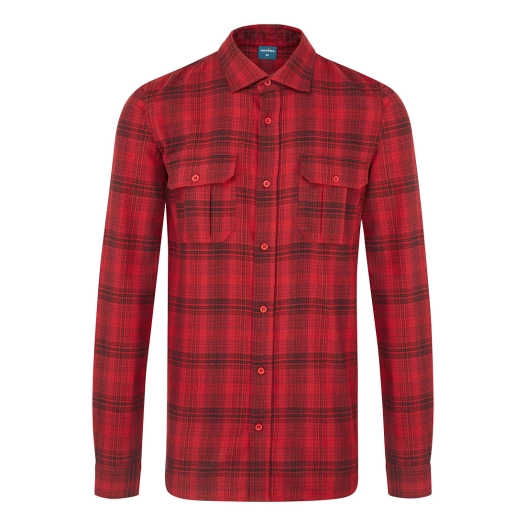 chemise à carreaux ka3 - taille s - rouge - portwest
