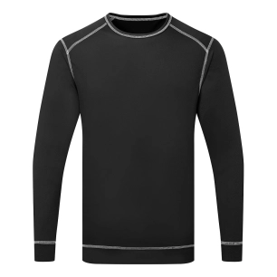 maillot base pro antibactérien - taille xs - noir - portwest