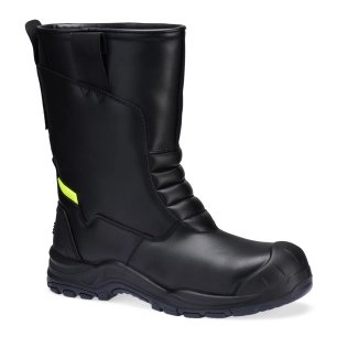 composite leather winter rigger boot s3s sc hro ci - taille 38 - noir - portwest
