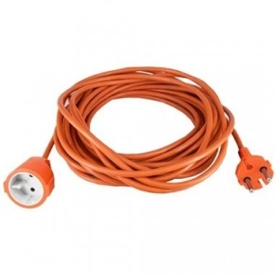 rallonge h05vvf 2x1,5 orange 25 m jardin