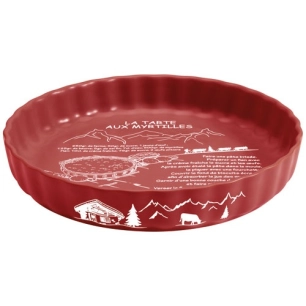 moule a tarte myrtilles 28cm rouge - vianagres