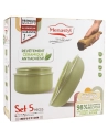 set de 5 piãˆces cuisson celadon en aluminium recyclã‰ - selef menastyl
