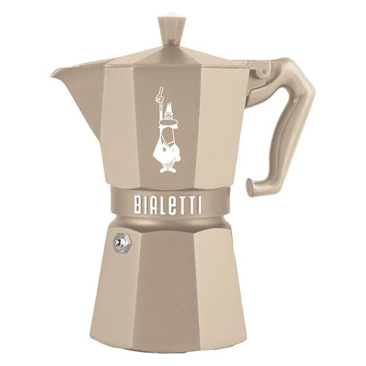 moka exclusive octogonale induction - 6 cups desert - bialetti france sarl