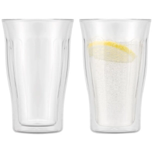 set de 2 verres ã  biã¨re double paroi 0.5 l - bodum