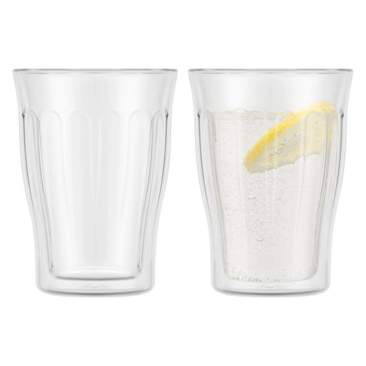 set de 2 verres double paroi 0.4 l - bodum