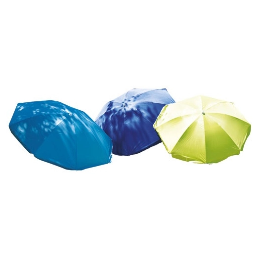 parasol ã¸160 cm nylon uni inclinable coloris assorti - imagin