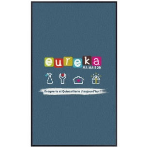 tapis logo recymat emm 88x148cm vertical ã©p.4mm avec bord - id mat - id group