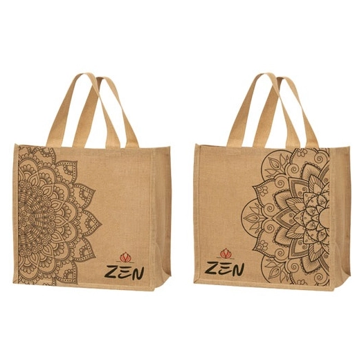 sac cabas jute dã©cor zen 30 l - sphere distribution
