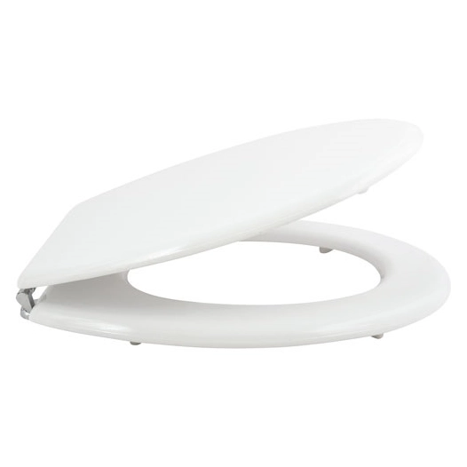 abattant wc mdf blanc charniã¨re zinc - msv spirella