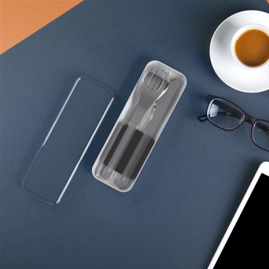 mb slim box - trio couteau - noir onyx / trio knife - black - monbento ld