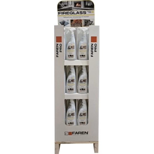 Box Nettoyant et dégraissant FIREGLASS FAREN 750ml x48uc - FAREN