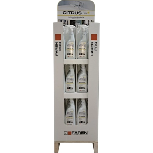 Box Nettoyant et détartrant CITRUS FAREN 750ml x48uc - FAREN