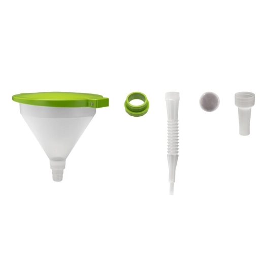 entonnoir 10l couv. vert pp