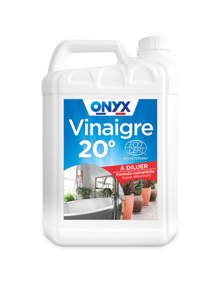 vinaigre 20° onyx 5l