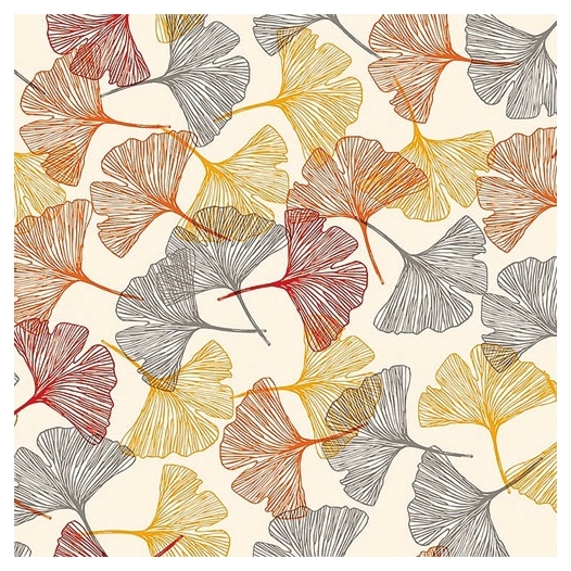 nappe noblessa toile cirã©e ginkgo rouge 20 m x140 cm - contitech france