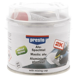 mastic de rã©paration aluminium + durcisseur 250 g - european aerosols