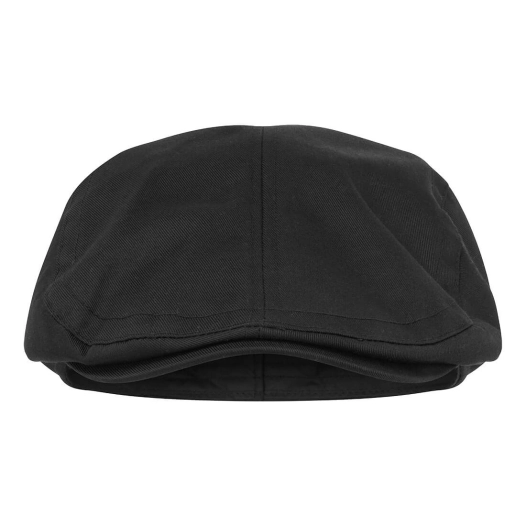 casquette plate de chef - taille s - noir - portwest