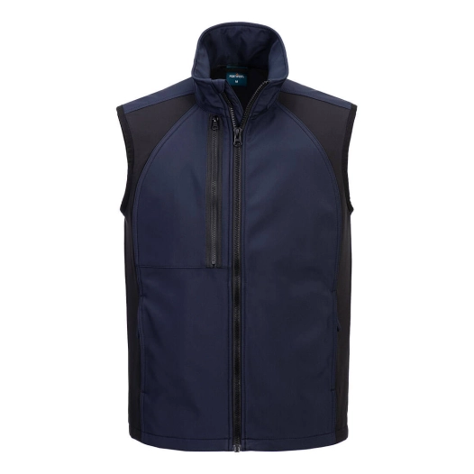 gilet softshell wx2 (2l) - taille xl - marine - portwest