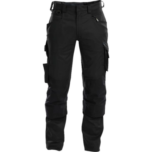 Pantalon de travail DASSY Dynax Stretch – Anthracite/Noir - Taille 54